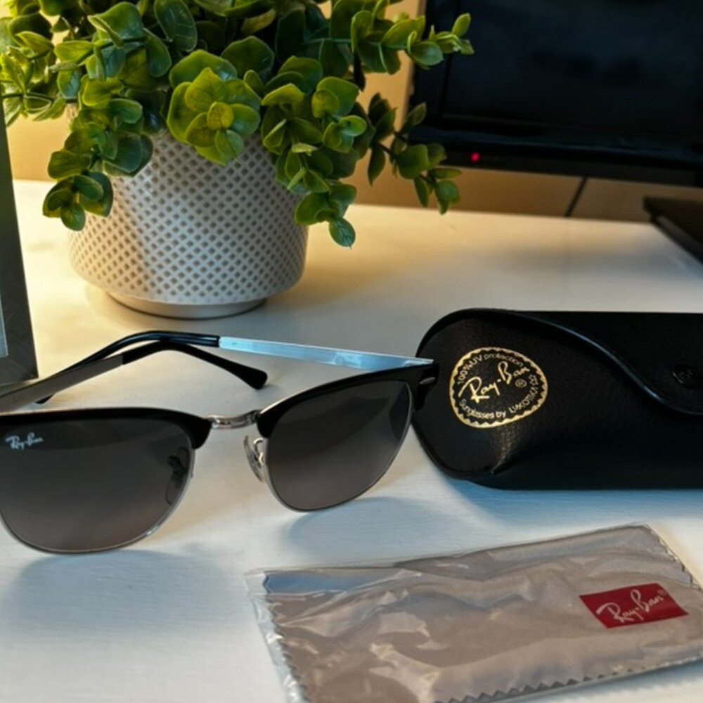 Ray Ban Clubmaster Metal Sunglasses